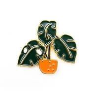 Hello Miss May - Monstera Plant Brooch