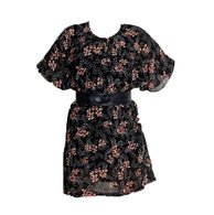 Vintage Vine Print Dress