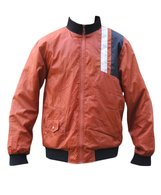 Vintage Orange Stripe Sports Jacket