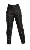 Vintage Black Leather Pants