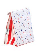 Ben Elke Lunch Bag - White Blue and Red Stars