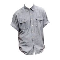 Vintage Grey Cotton Shirt